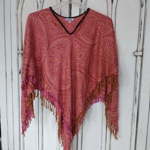 Vintage poncho